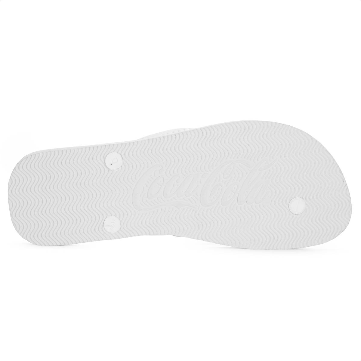 Chinelo Coca Cola Share a Coke Branco e Preto - Masculino Branco 7