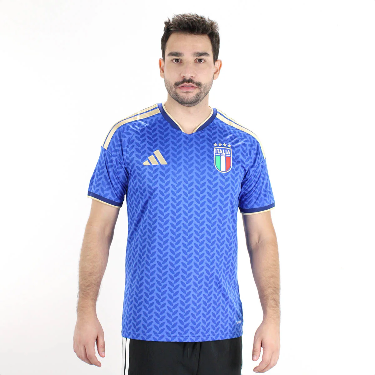 Camisa Adidas Selecao Italia I Torcedor 26 Azul - Masculino Azul 2