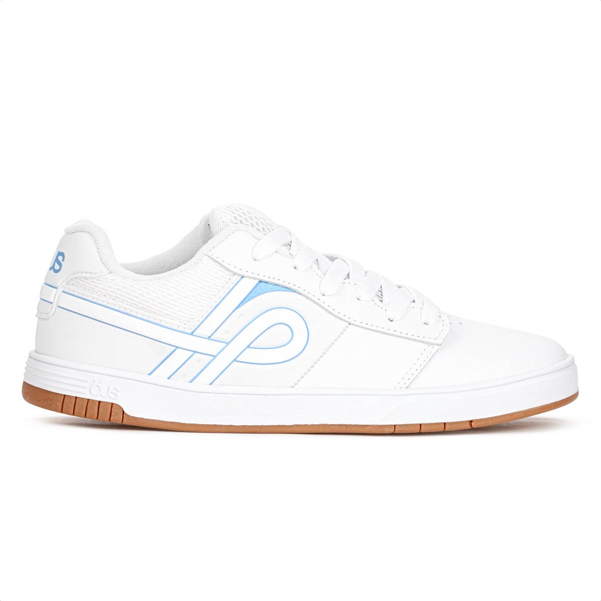 Tenis Ous Naccarato V Branco e Azul - Masculino