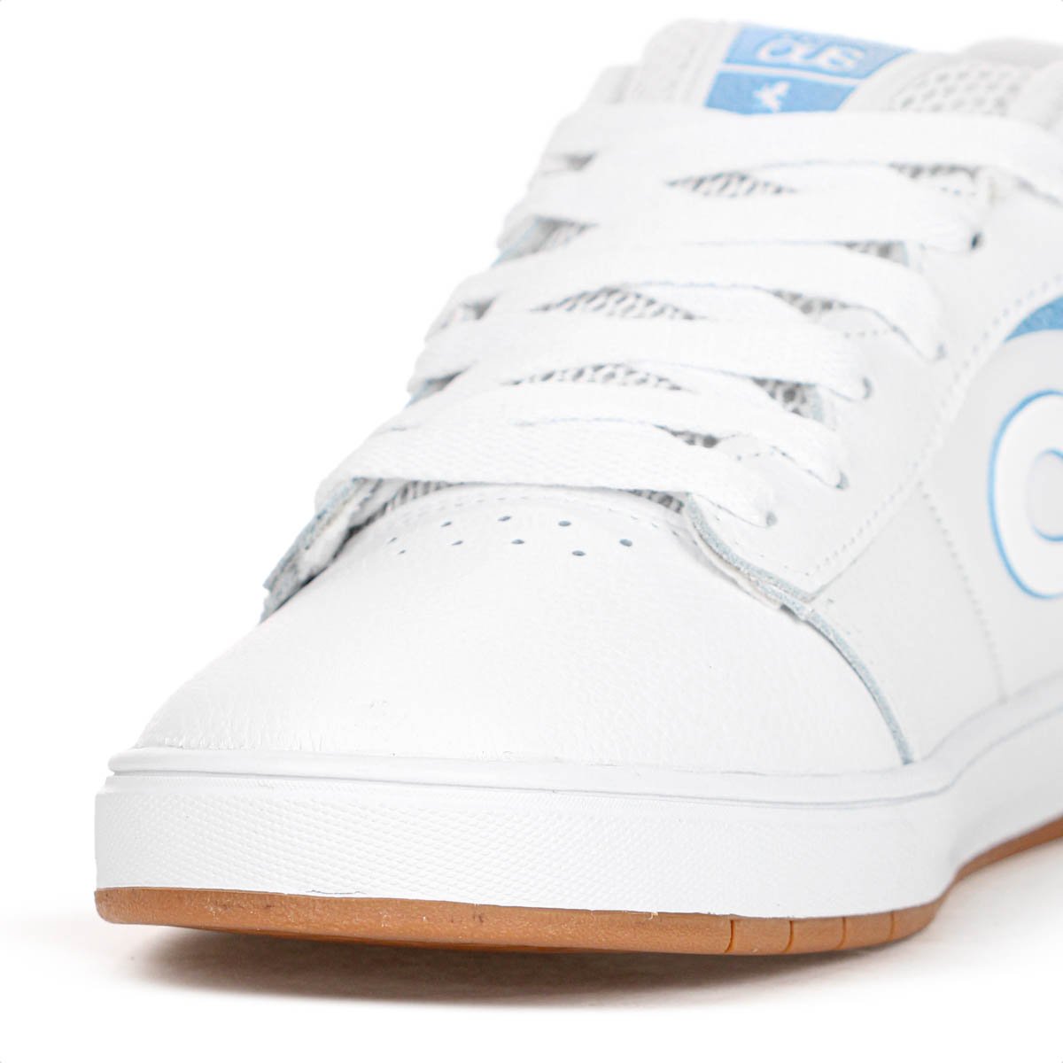 Tenis Ous Naccarato V Branco e Azul - Masculino Branco 6