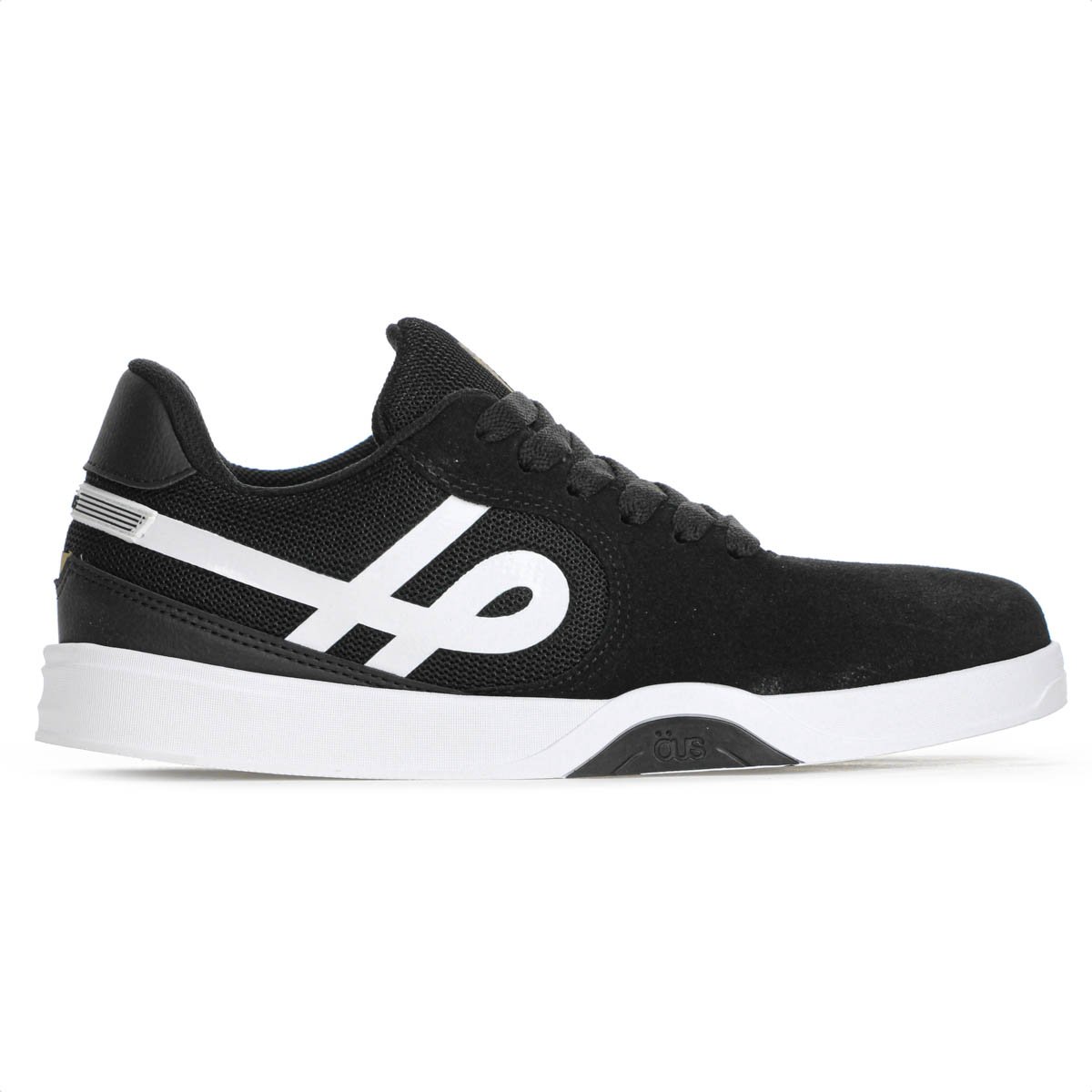 Tenis Ous Imigrante Preto e Branco - Masculino