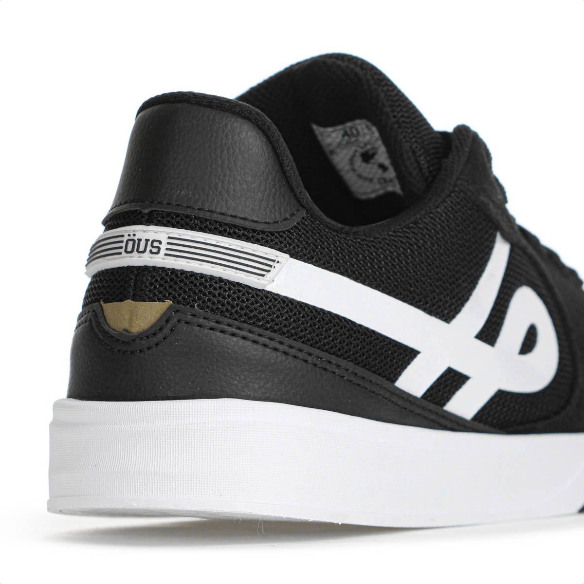 Tenis Ous Imigrante Preto e Branco - Masculino Preto 7