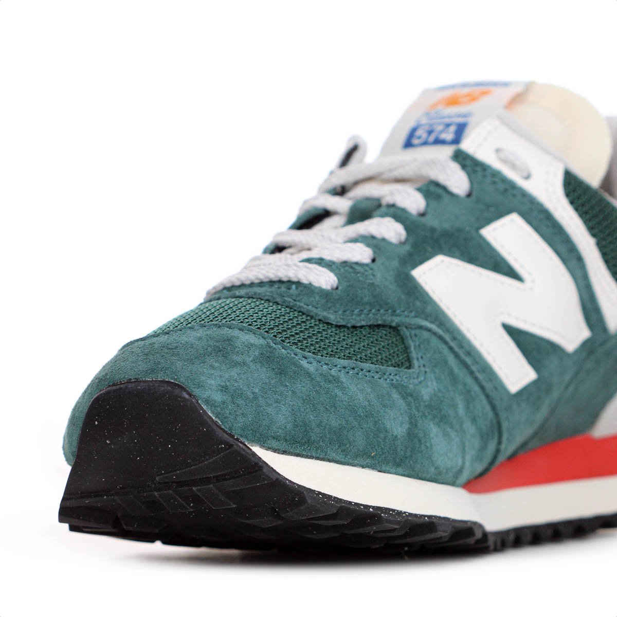 Tenis New Balance 574v2 Verde Branco e Vermelho - Feminino Verde 5