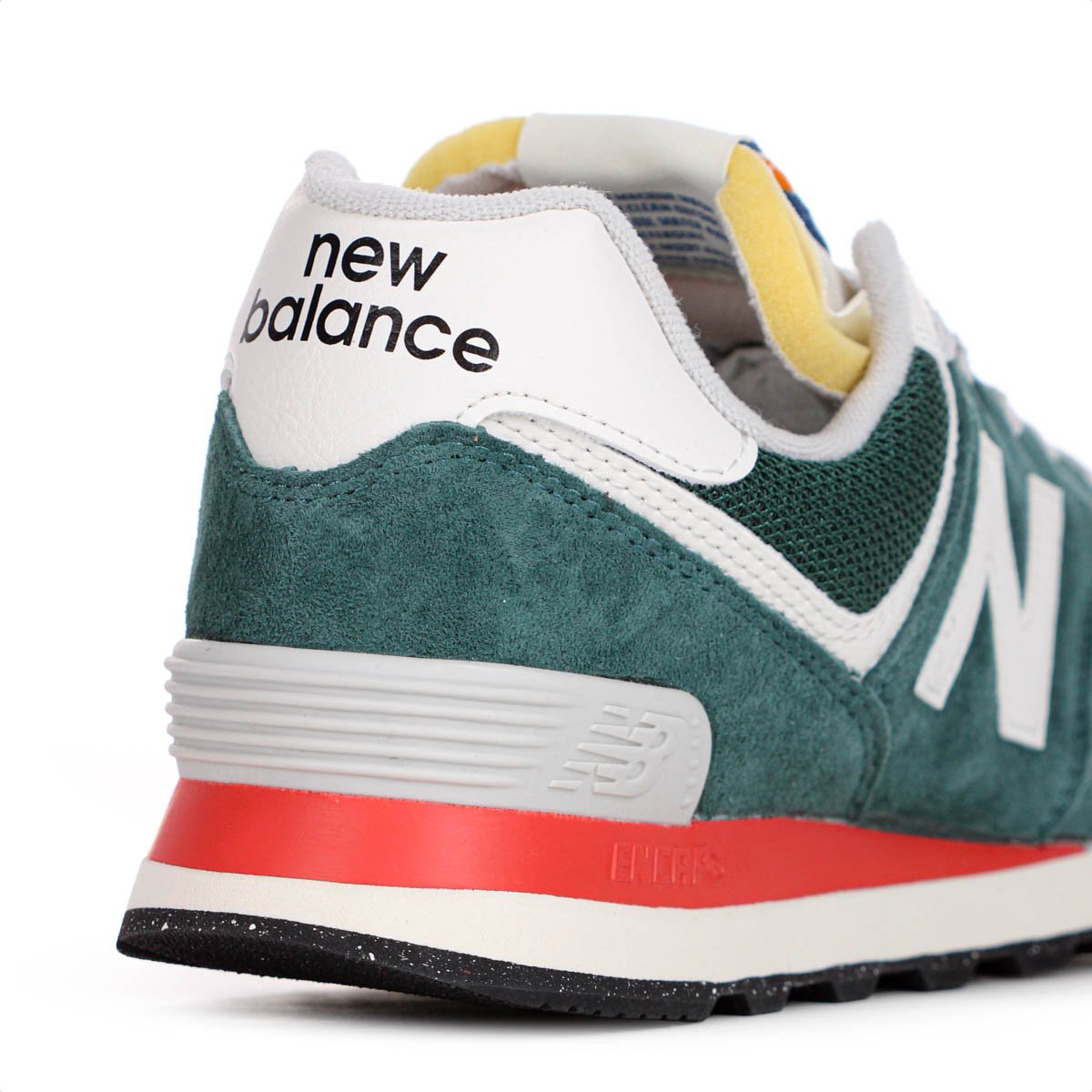 Tenis New Balance 574v2 Verde Branco e Vermelho - Feminino Verde 6