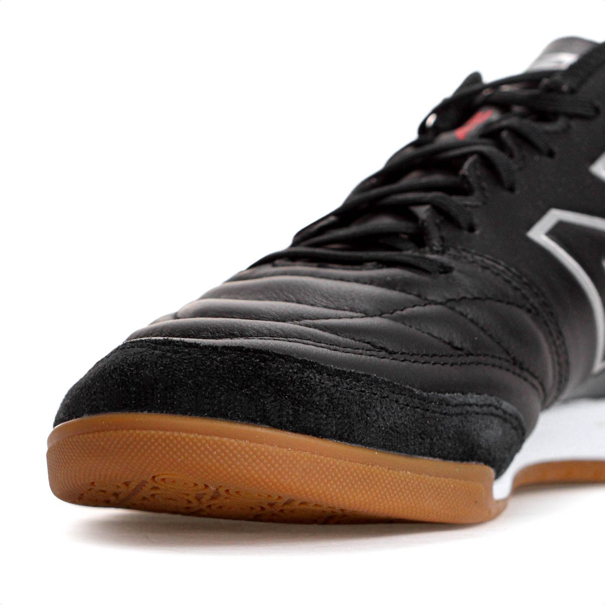 Chuteira New Balance Futsal 442 V2 Team In Preto Prata e Vermelho - Masculino Preto 6