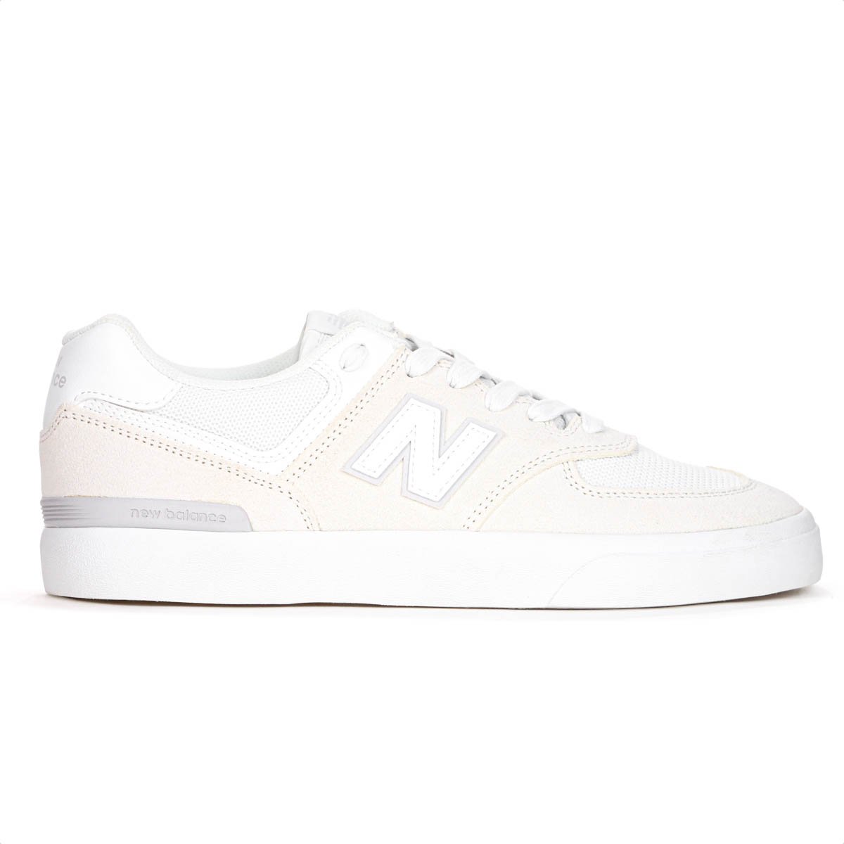 Tenis New Balance 574 Vulc Bege e Branco - Masculino