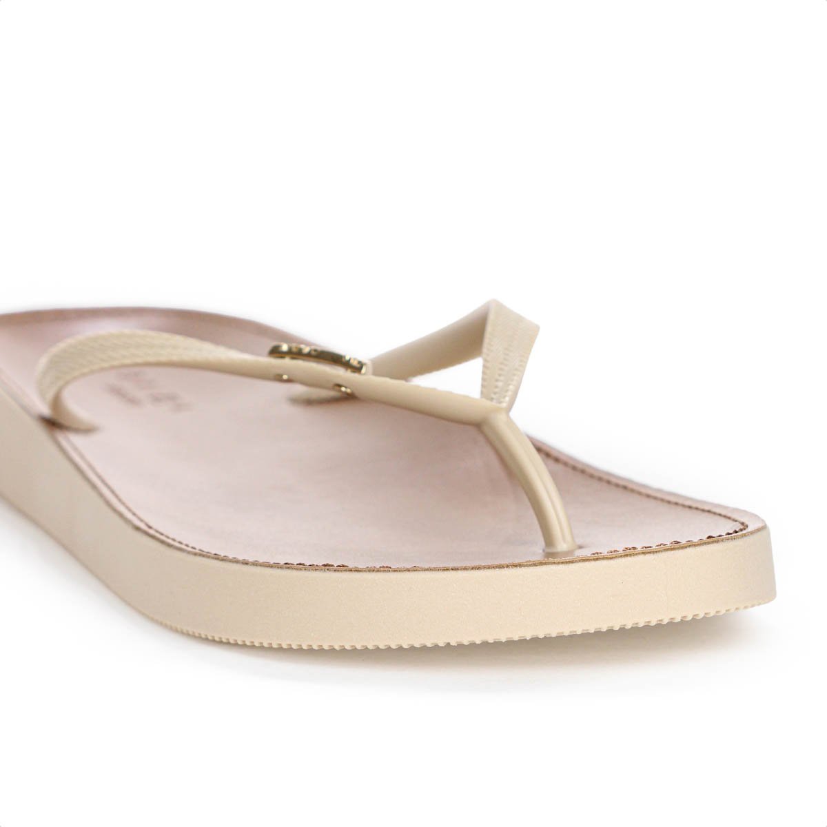 Chinelo Brizza Arezzo Recouro Fit Bege e Marrom - Feminino Bege 8