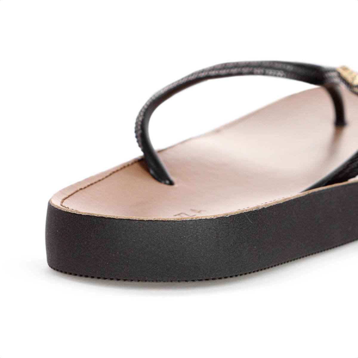 Chinelo Brizza Arezzo Recouro Fit Preto e Marrom - Feminino  Preto 9