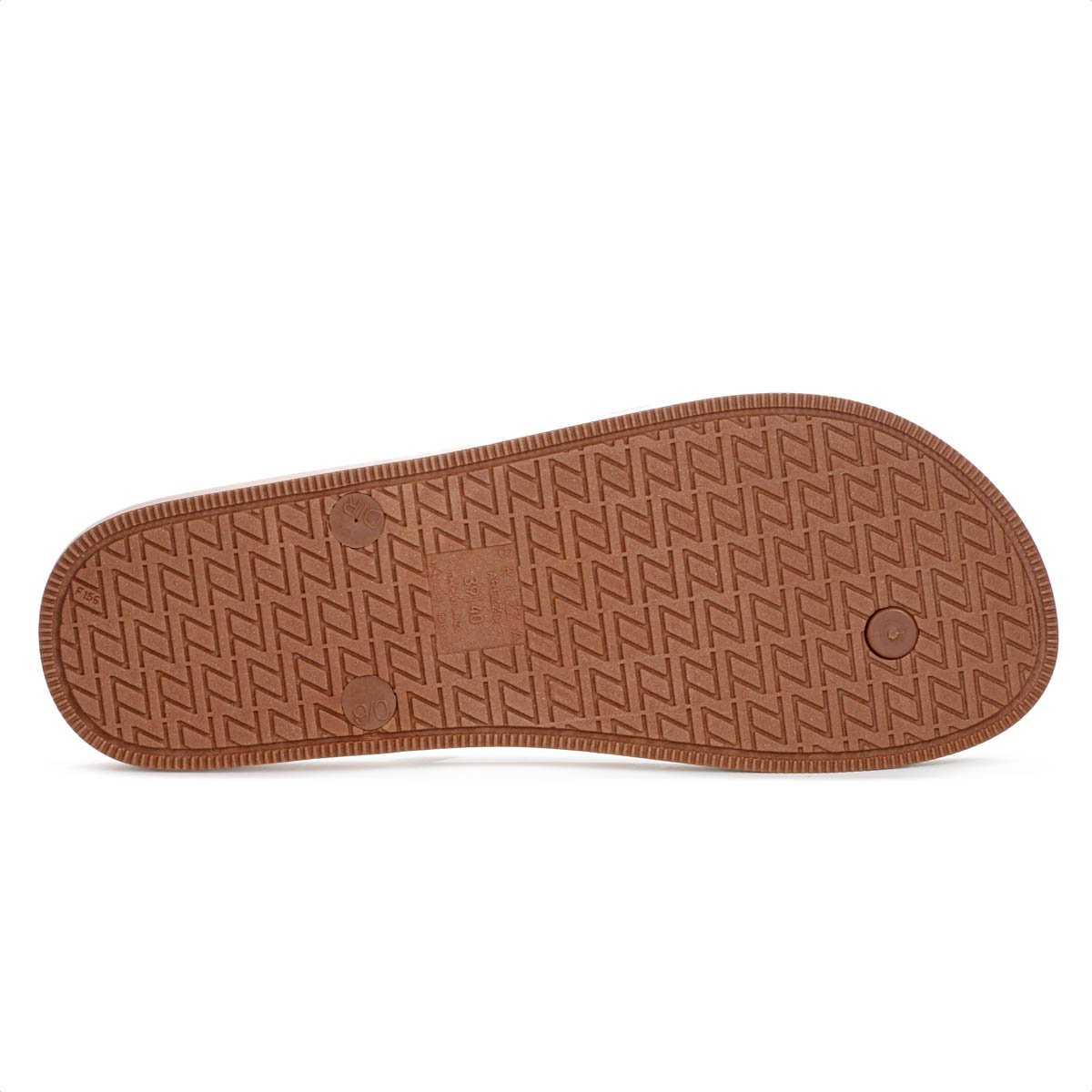 Chinelo Brizza Arezzo Recouro Fit Marrom - Feminino Marrom 7