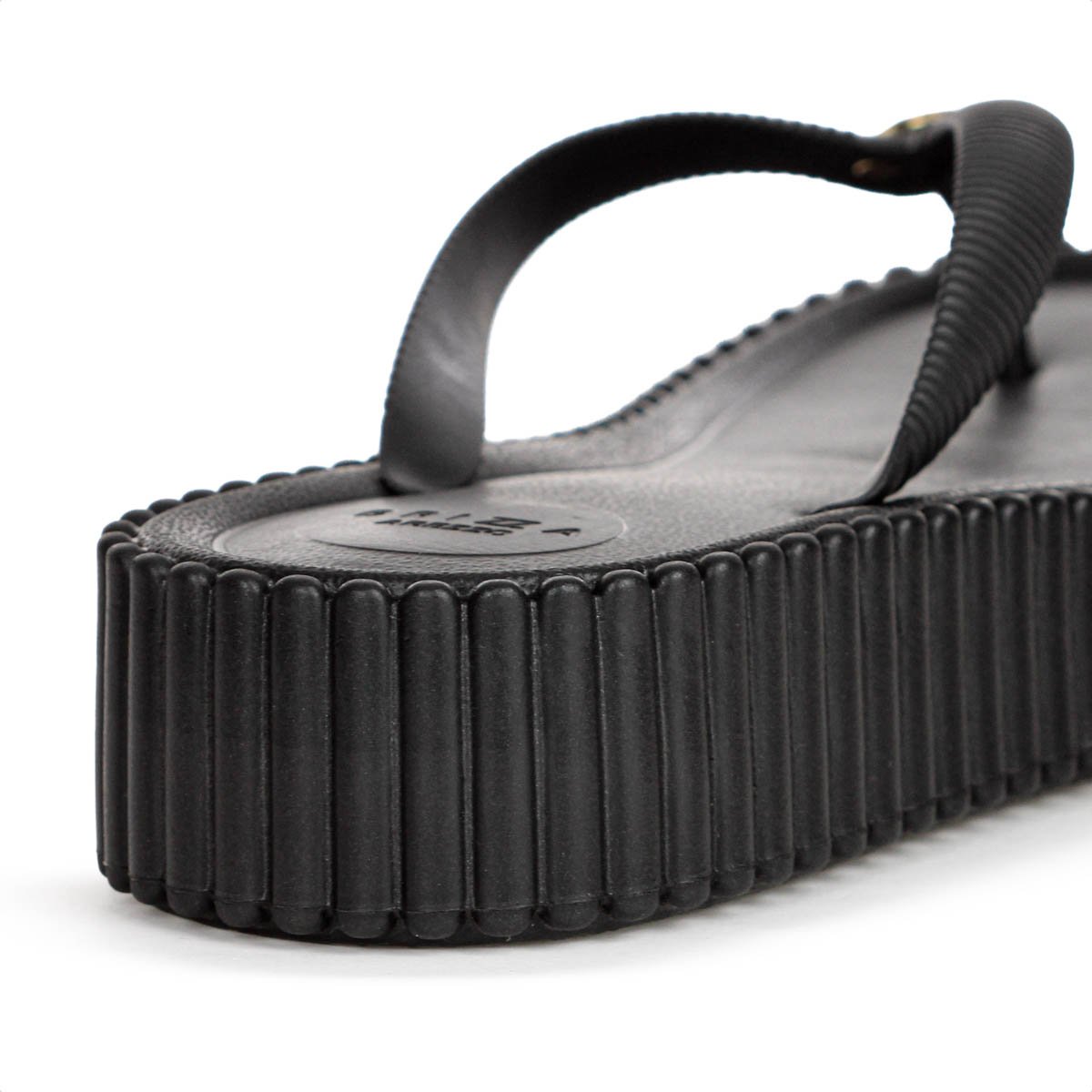 Sandalia Brizza Arezzo Flatform Flip Flop Bali Preto - Feminino Preto 8