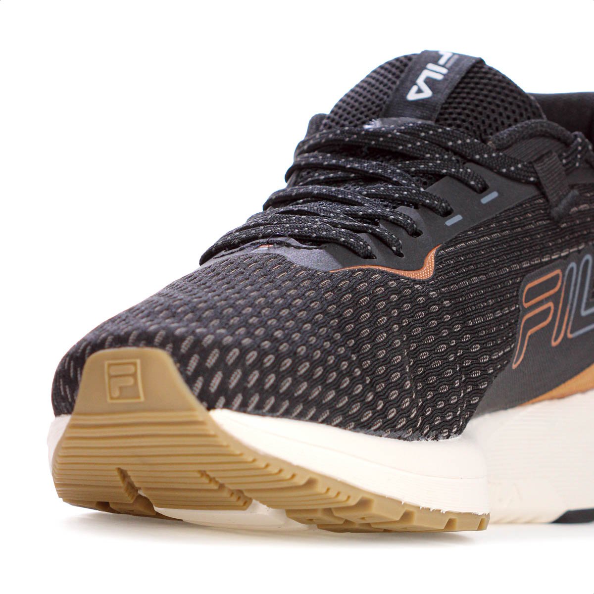 Tenis Fila Ride 2 Preto Cobre e Cinza - Feminino Preto 7