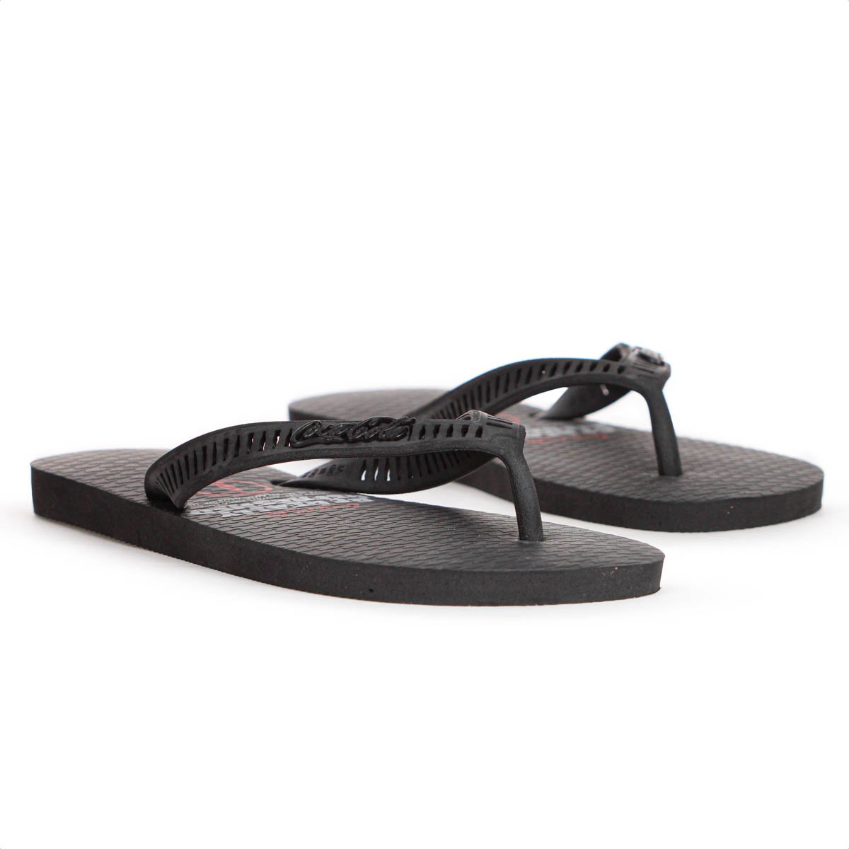 Chinelo Coca Cola Tira Vazada Live Since 1886 Preto - Masculino  Preto 2