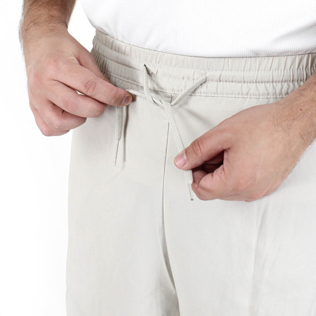 Short Adidas Chelsea 3 Listras Bege e Vermelho - Masculino  Bege 9