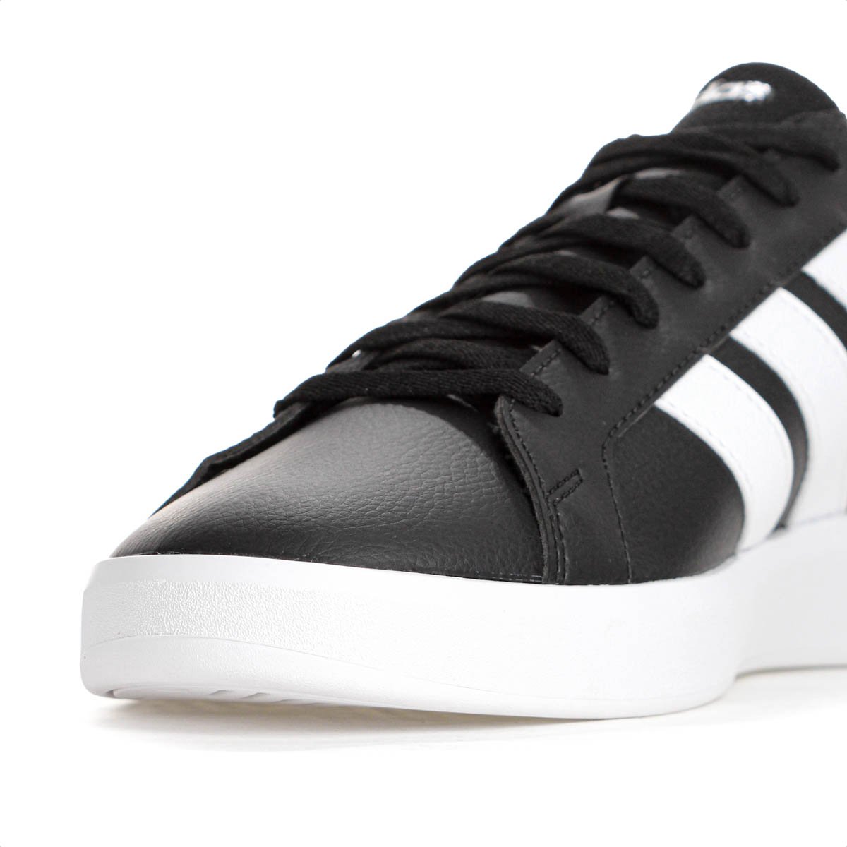 Tenis Adidas Grand Court Base 3.0 Preto e Branco - Masculino Preto 6