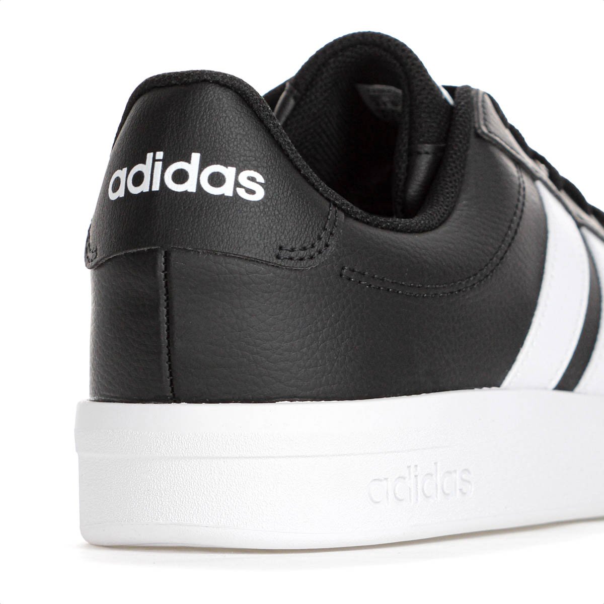 Tenis Adidas Grand Court Base 3.0 Preto e Branco - Masculino Preto 7