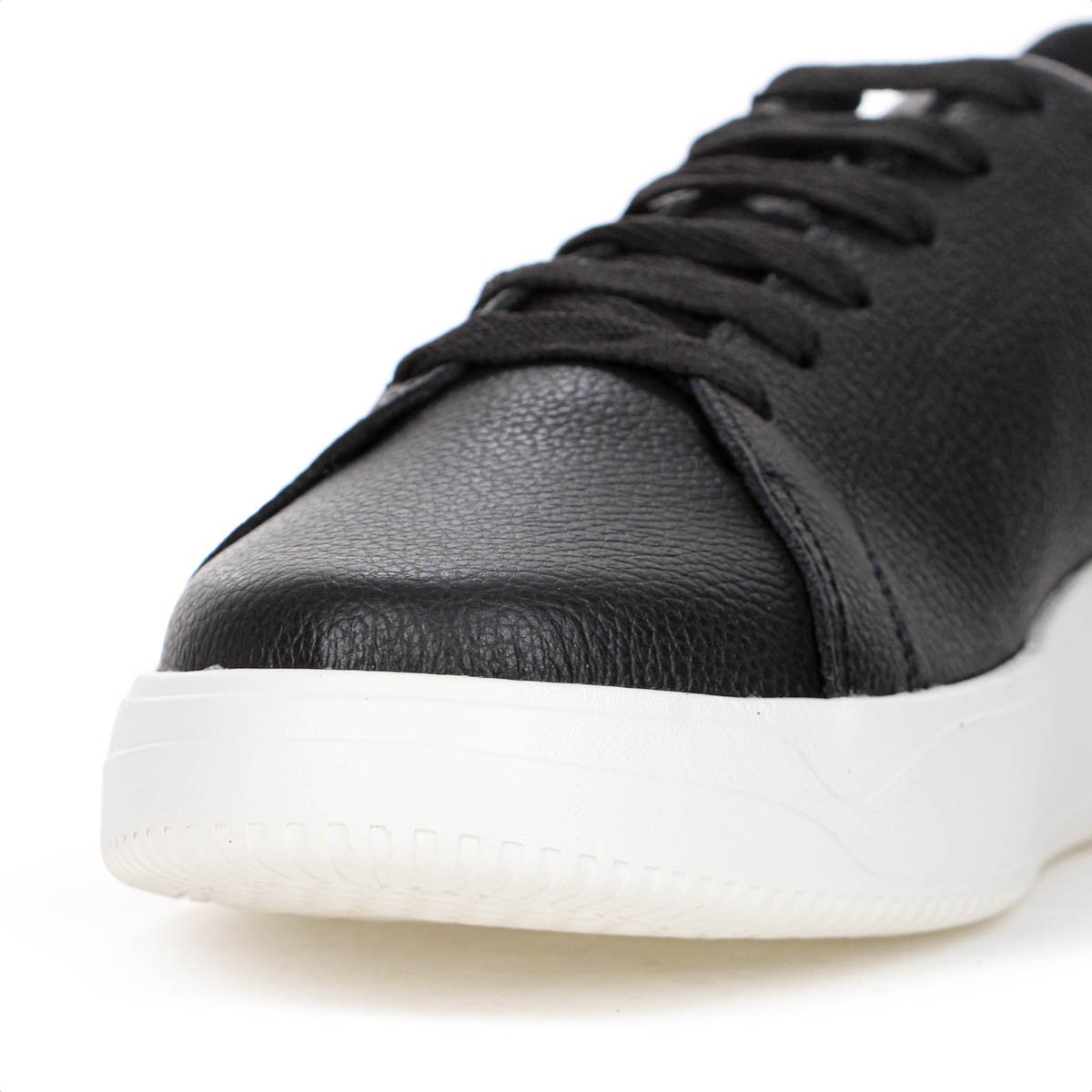 Tenis Coca Cola Space Suit Leather Preto e Branco - Masculino Preto 6