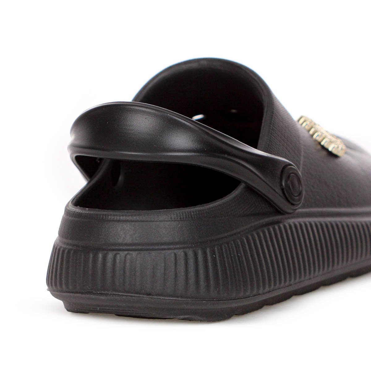 Sandalia Babuche Molekinha Clog Preto - Infantil Preto 9