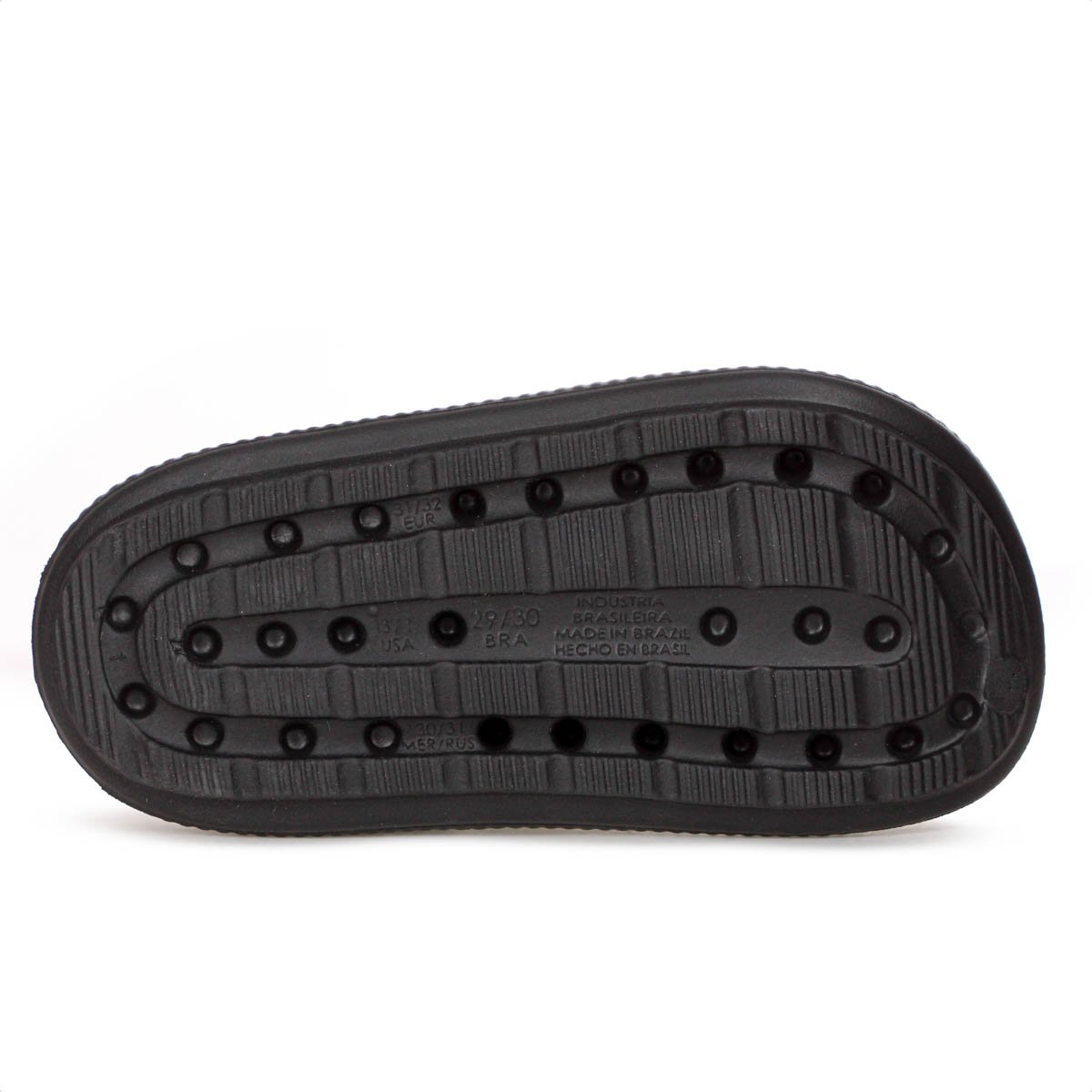 Sandalia Babuche Molekinha Clog Preto - Infantil Preto 10