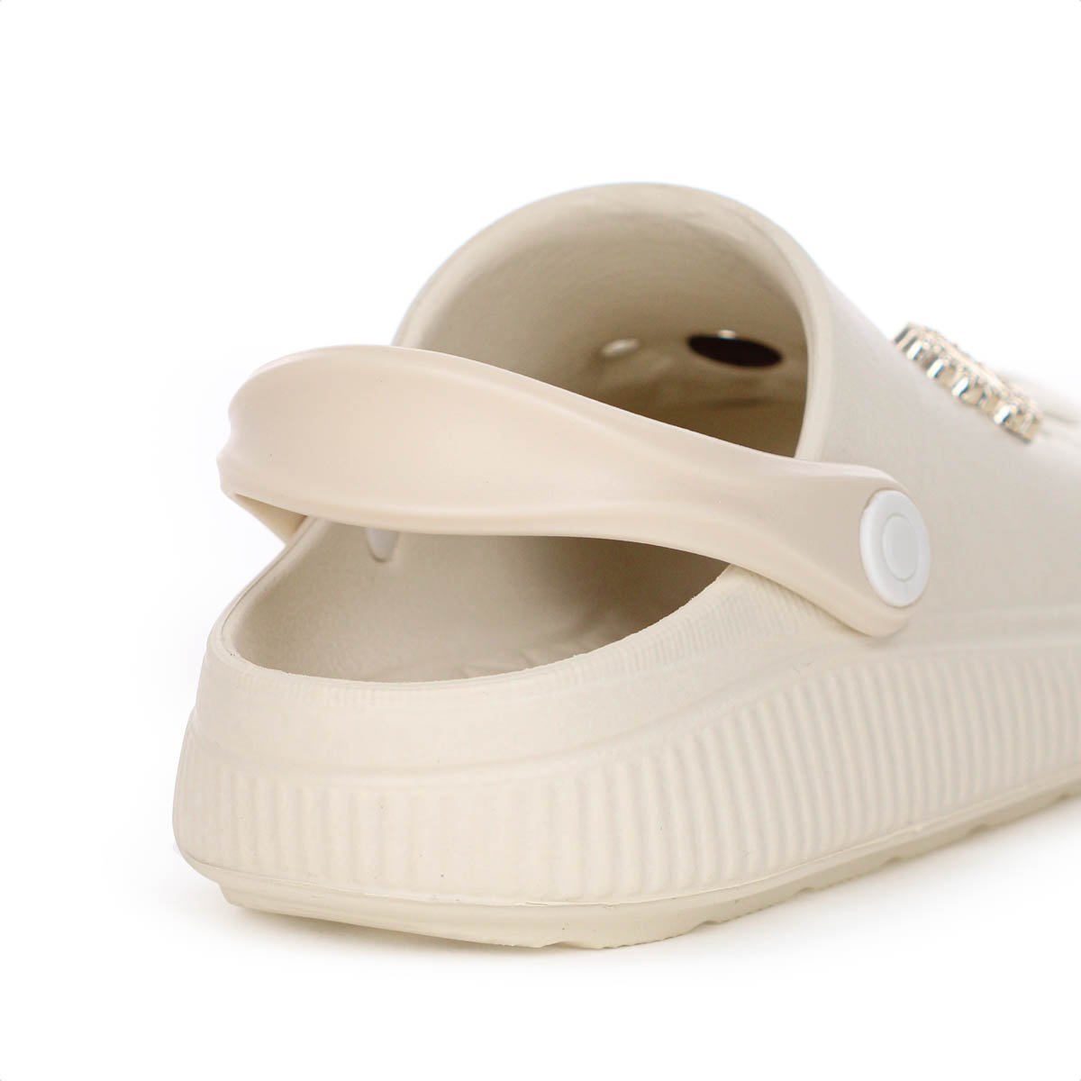 Sandalia Babuche Molekinha Clog Creme - Infantil Off White 8