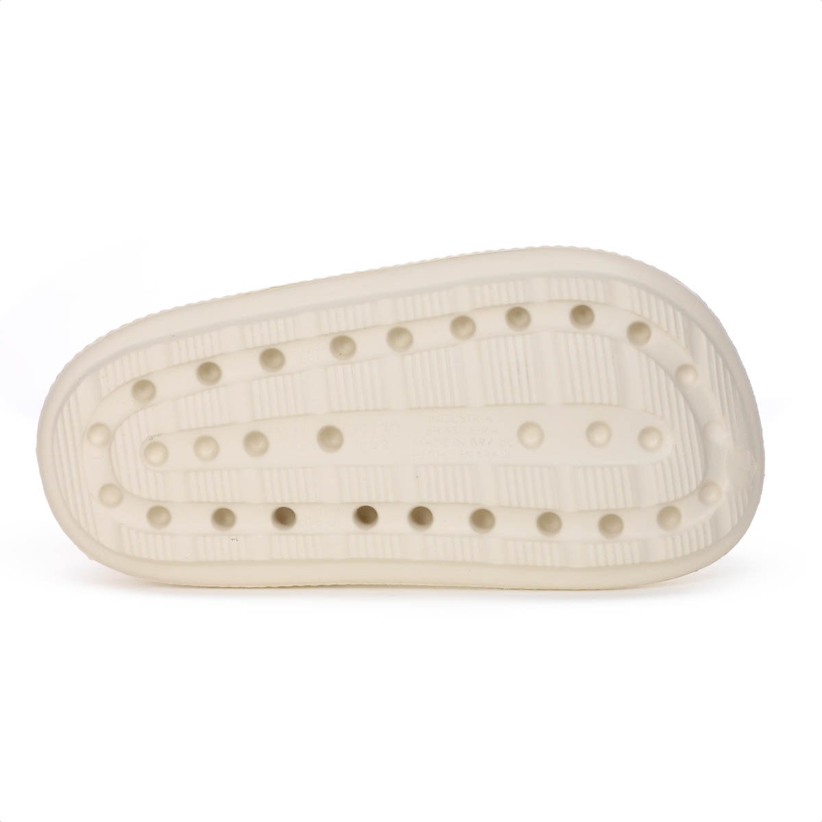 Sandalia Babuche Molekinha Clog Creme - Infantil Off White 10