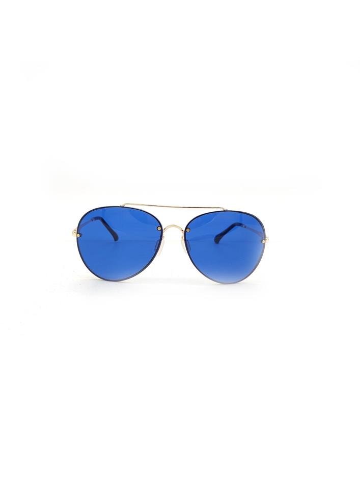 Oculos Prorider - Solar preto com lente azul  Azul 3