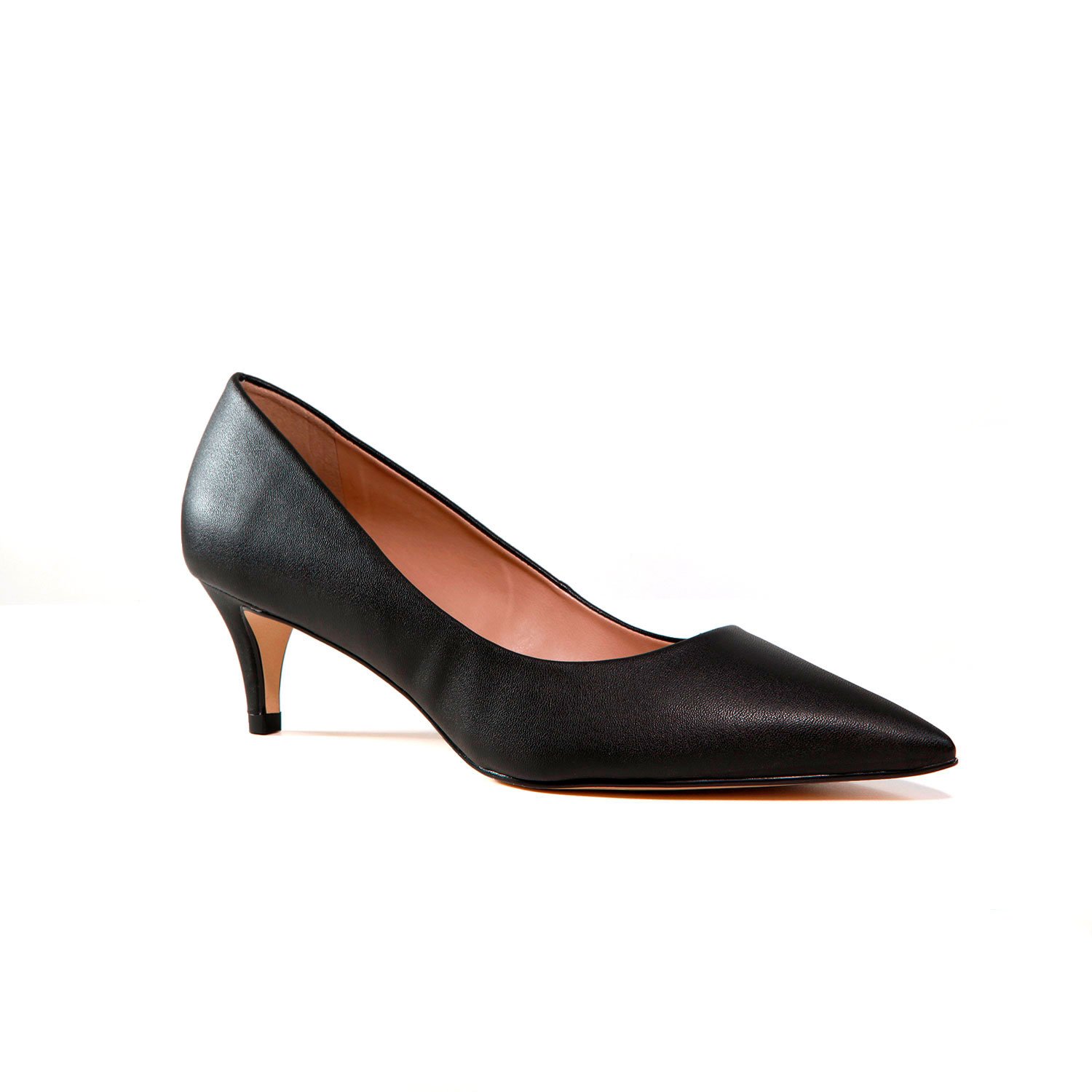 Scarpin Preto Werner Salto Baixo Fino 5,5cm Preto 2