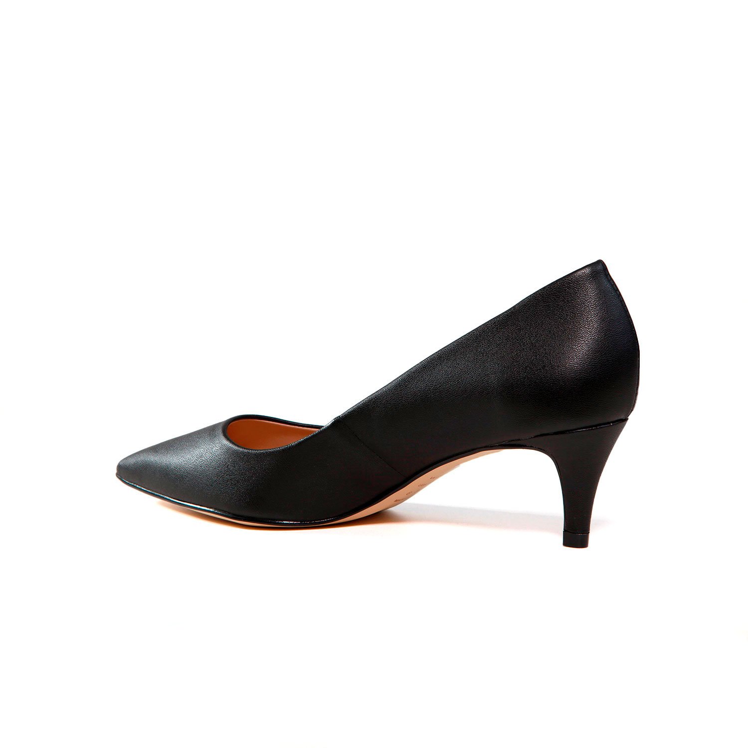 Scarpin Preto Werner Salto Baixo Fino 5,5cm Preto 3