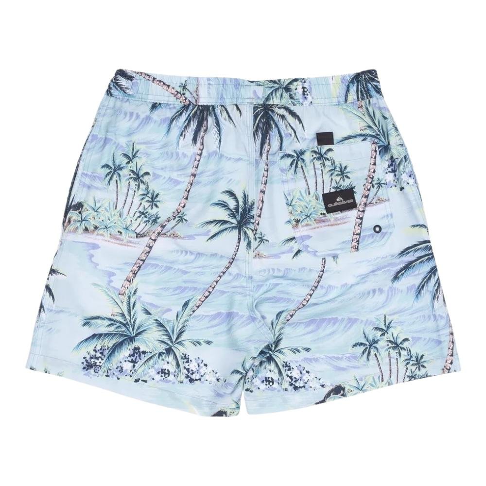 Quiksilver Boardshort Voley Everyday Island Scenic 17 Azul 4