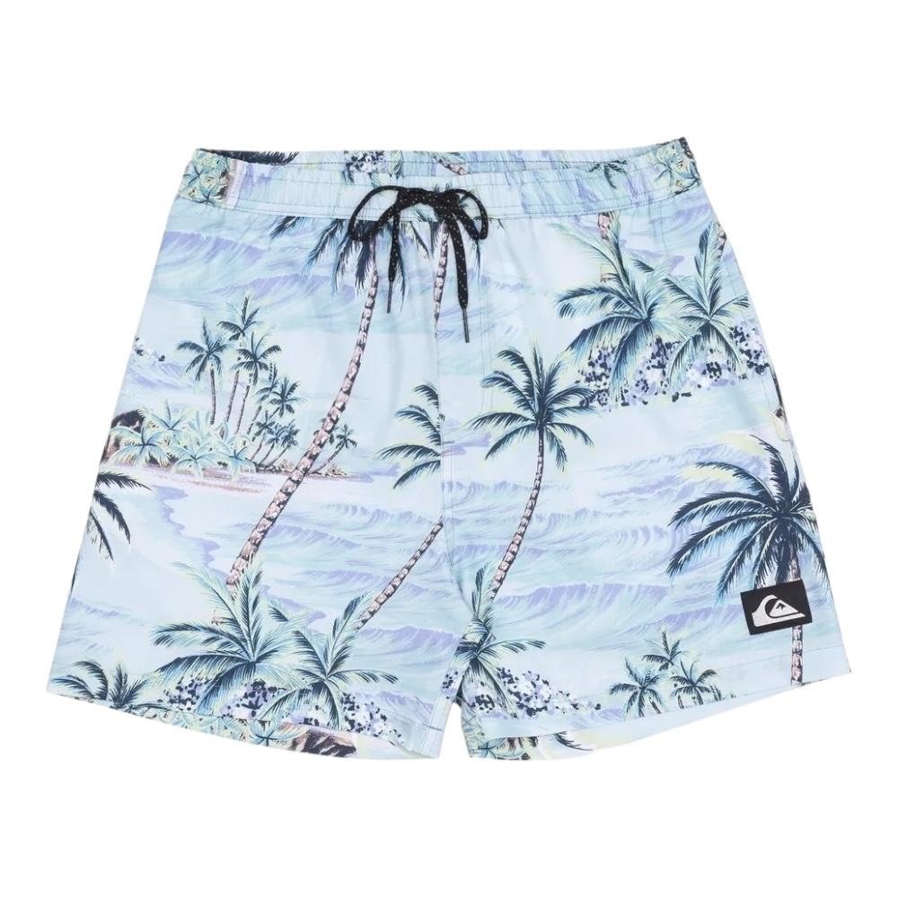 Quiksilver Boardshort Voley Everyday Island Scenic 17 Azul 5