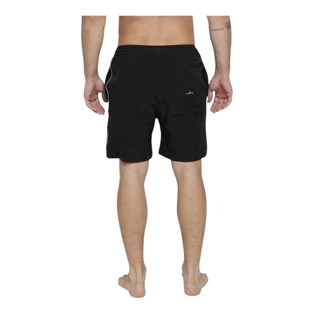 Quiksilver Boardshort Voley Flat Vert 19  Preto 2