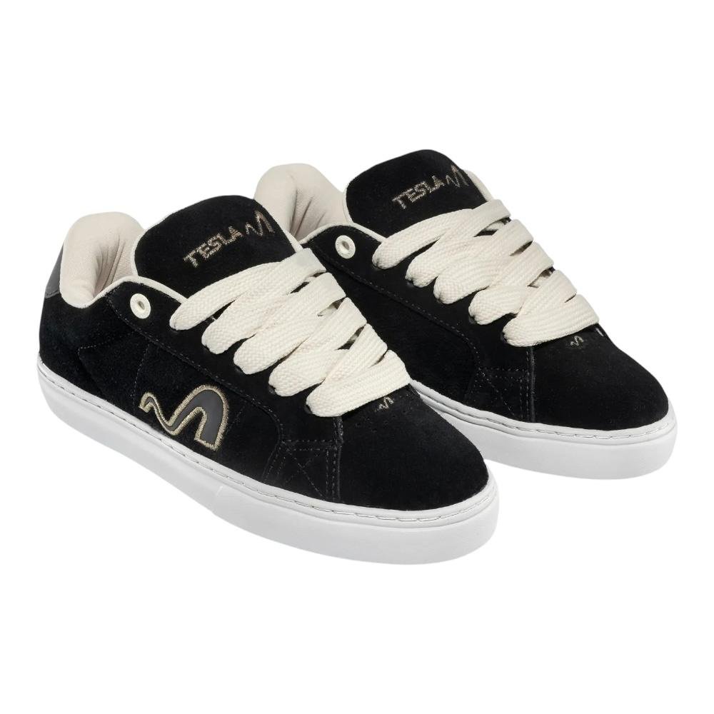 Tenis Tesla Hertz Black Gold Preto 2