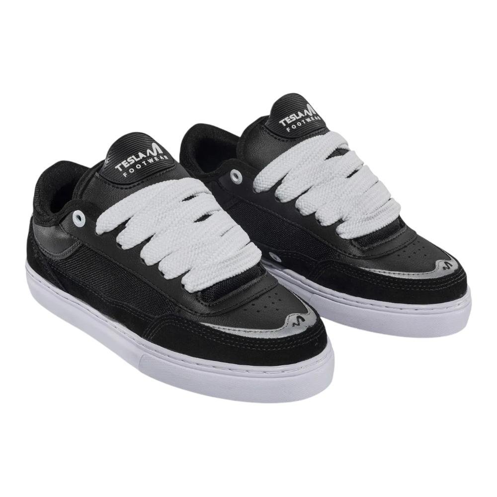 Tenis Tesla Vedanta Black White Preto 2