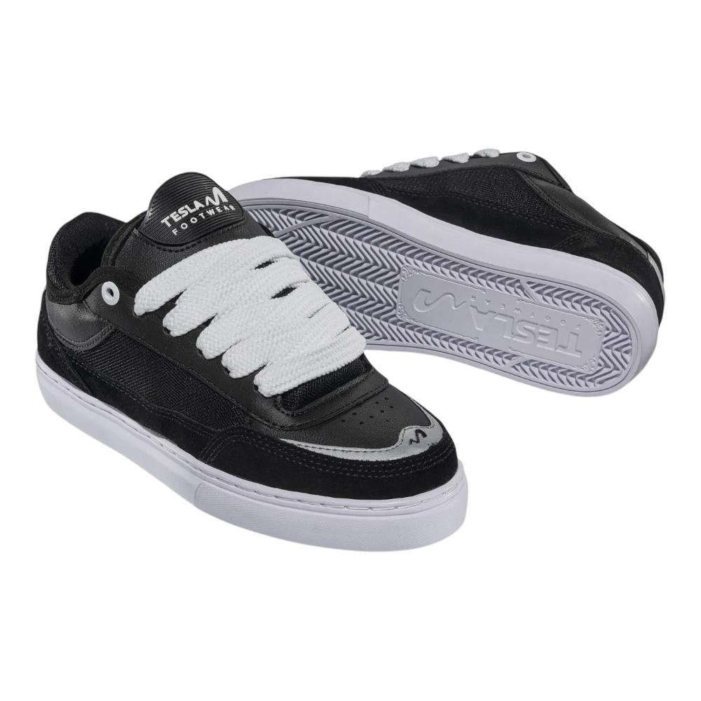 Tenis Tesla Vedanta Black White Preto 5