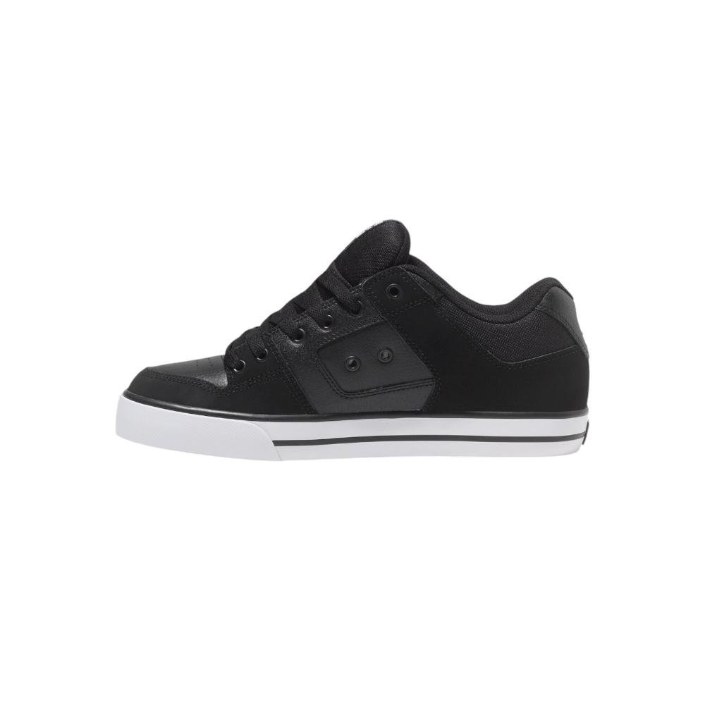 DC Shoes Tenis Dc Pure Black;White Preto 3