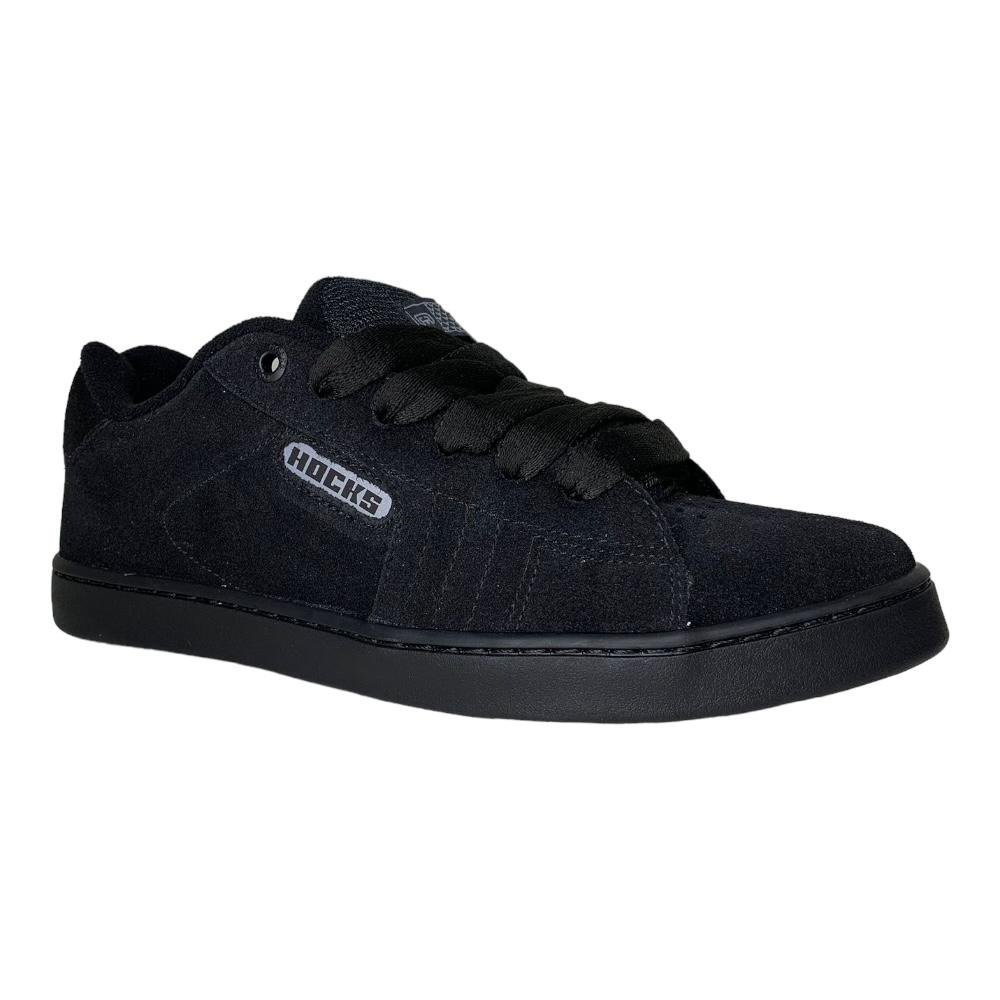 Tenis Hocks Ruas Skate Preto Refletivo Preto 6