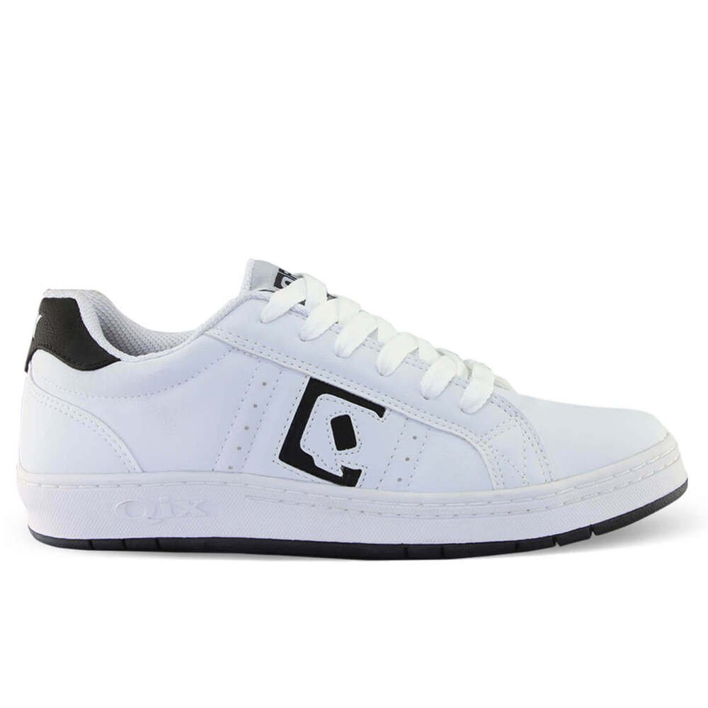 Tenis Qix Skate Combat-Branco/Preto Branco/Preto 1