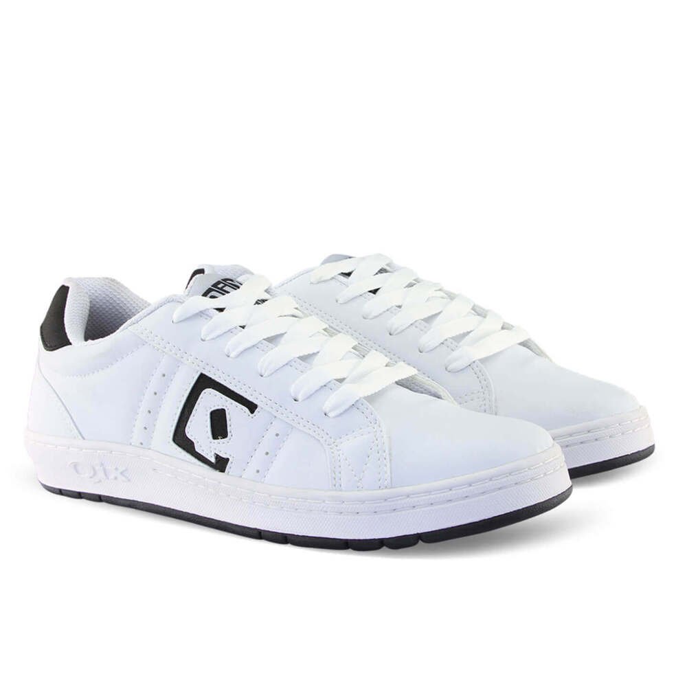 Tenis Qix Skate Combat-Branco/Preto Branco/Preto 2