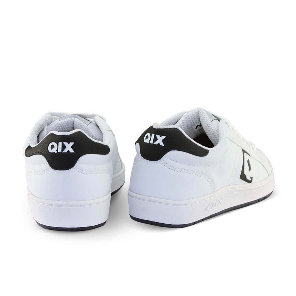 Tenis Qix Skate Combat-Branco/Preto Branco/Preto 5