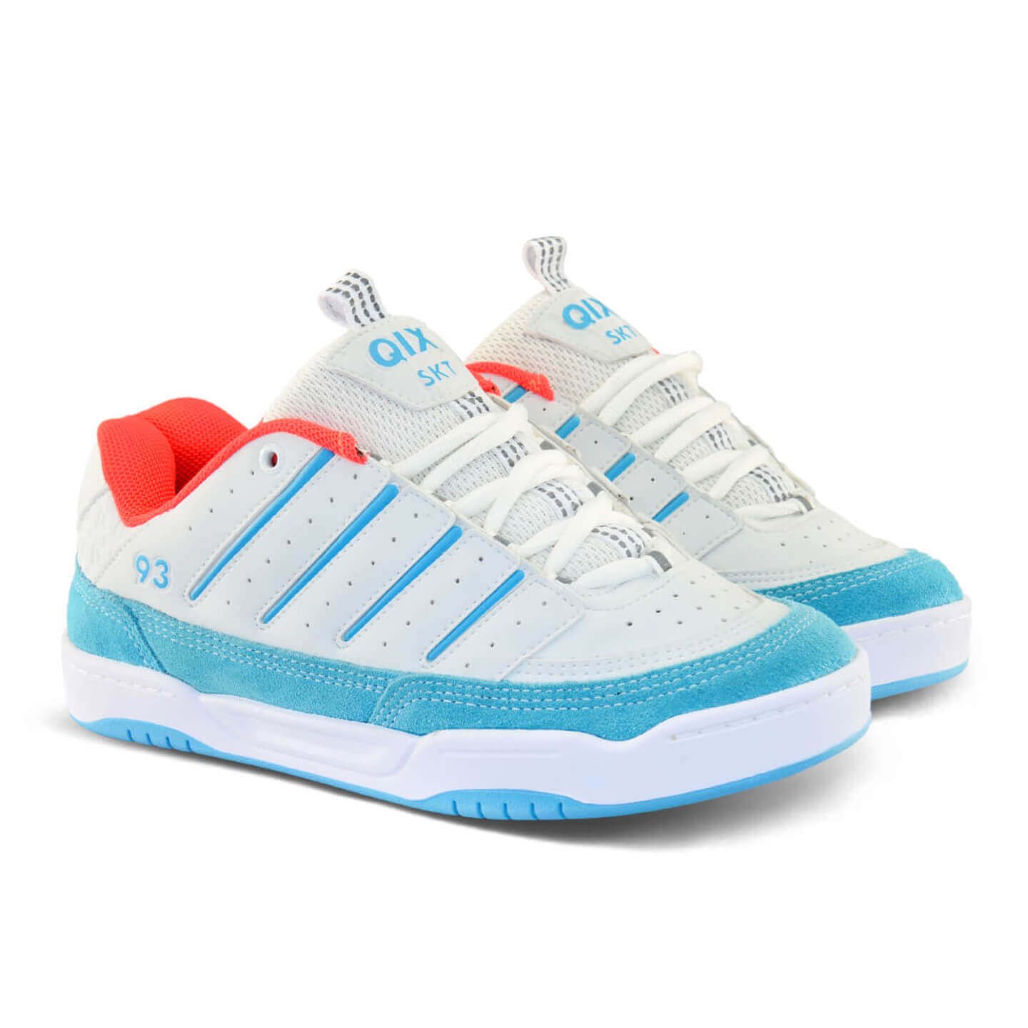 Tenis Qix Golden Branco/Laranja Branco 5