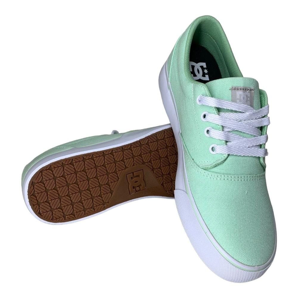 Tenis Dc Shoes New Flash 2 Tx- Menta Verde 2