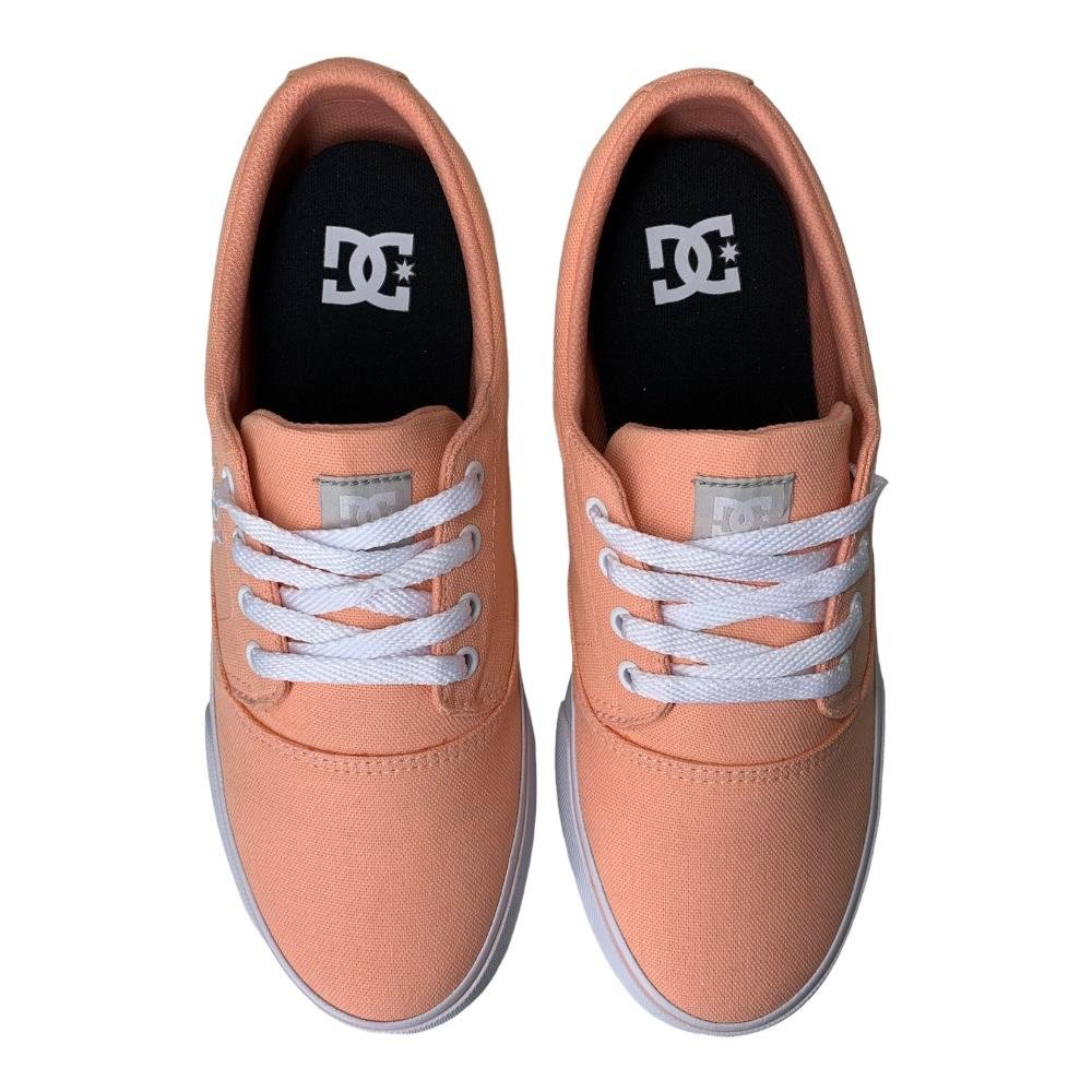 Tenis Dc Shoes New Flash 2 Tx- Pessego Laranja 4