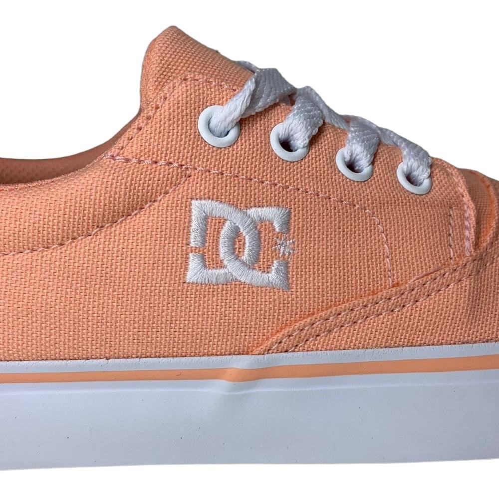 Tenis Dc Shoes New Flash 2 Tx- Pessego Laranja 7