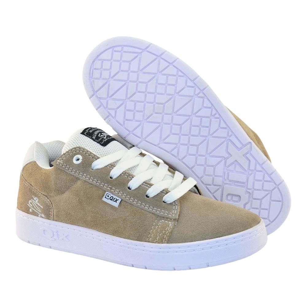 Tenis Qix Chorao Pro Model Allan Mesquita- Bege Bege 3