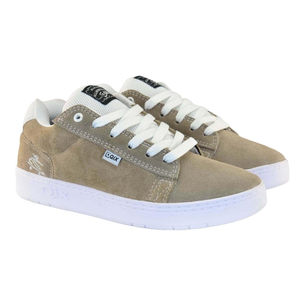 Tenis Qix Chorao Pro Model Allan Mesquita- Bege Bege 4