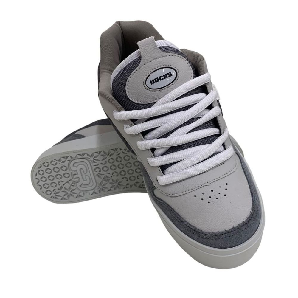 Tenis Hocks Puff Cascalho Cinza 2