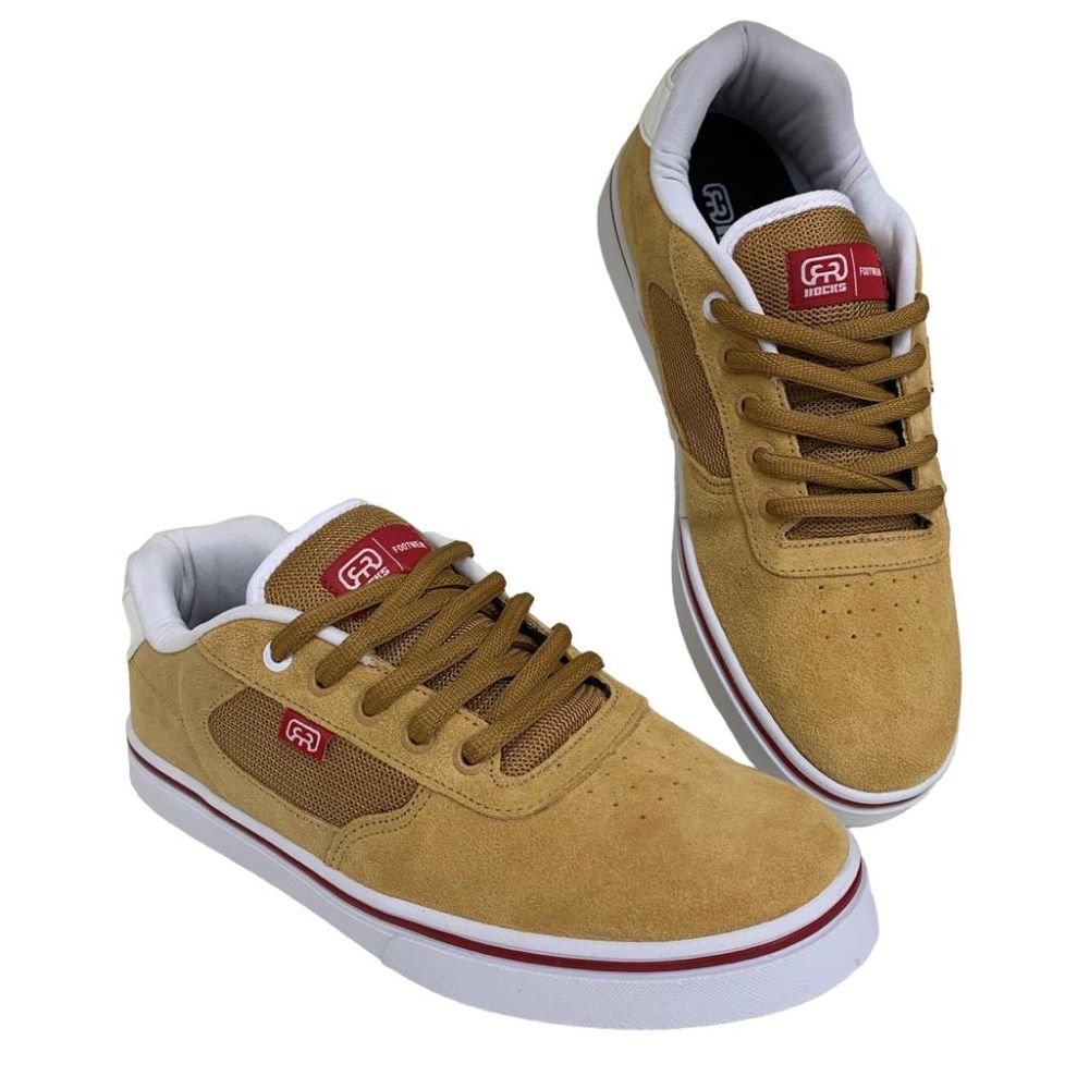 Tenis Hocks Flat Lite Infra Camel Marrom 2
