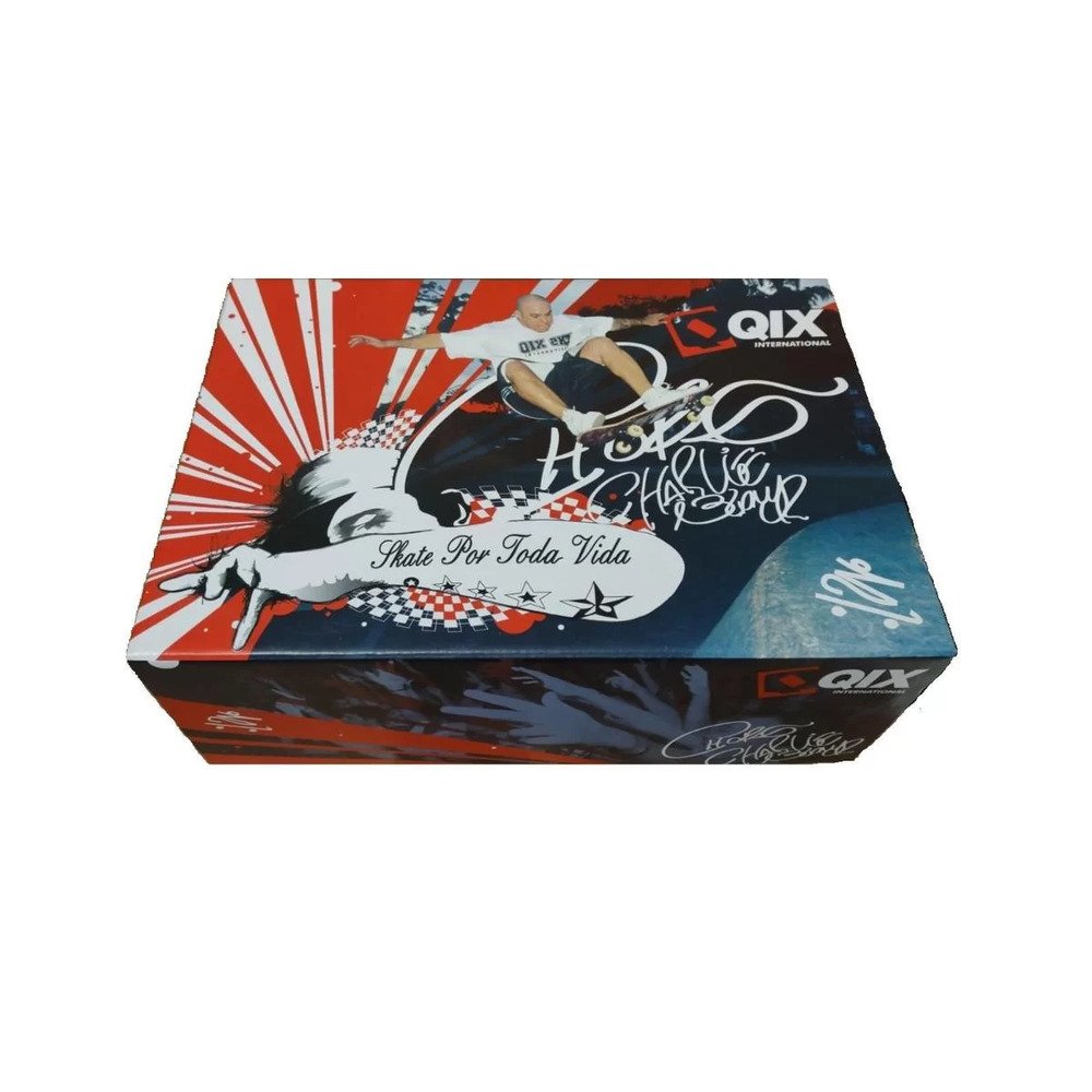 Tenis Qix Chorao Eterno- Azul/Vermelho Vermelho 5