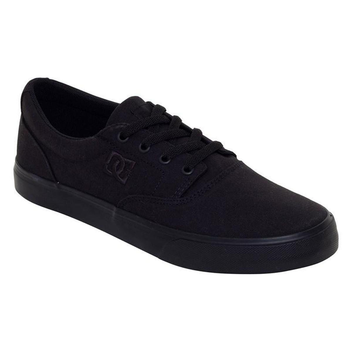 Tenis DC Shoes New Flash 2 Tx- Preto/Preto 6826 Preto 1