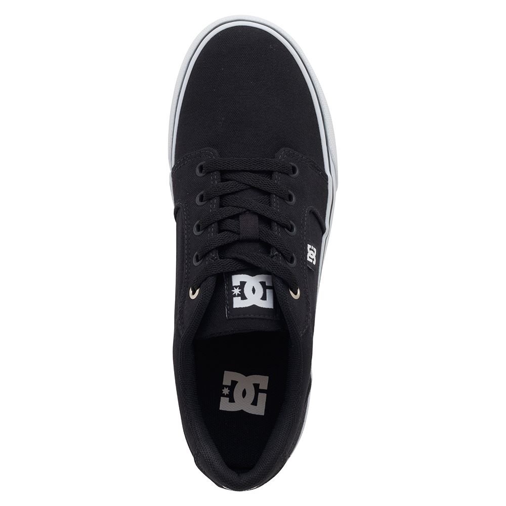 Tenis Dc Shoes Anvil Tx la- Preto/Branco Preto 4