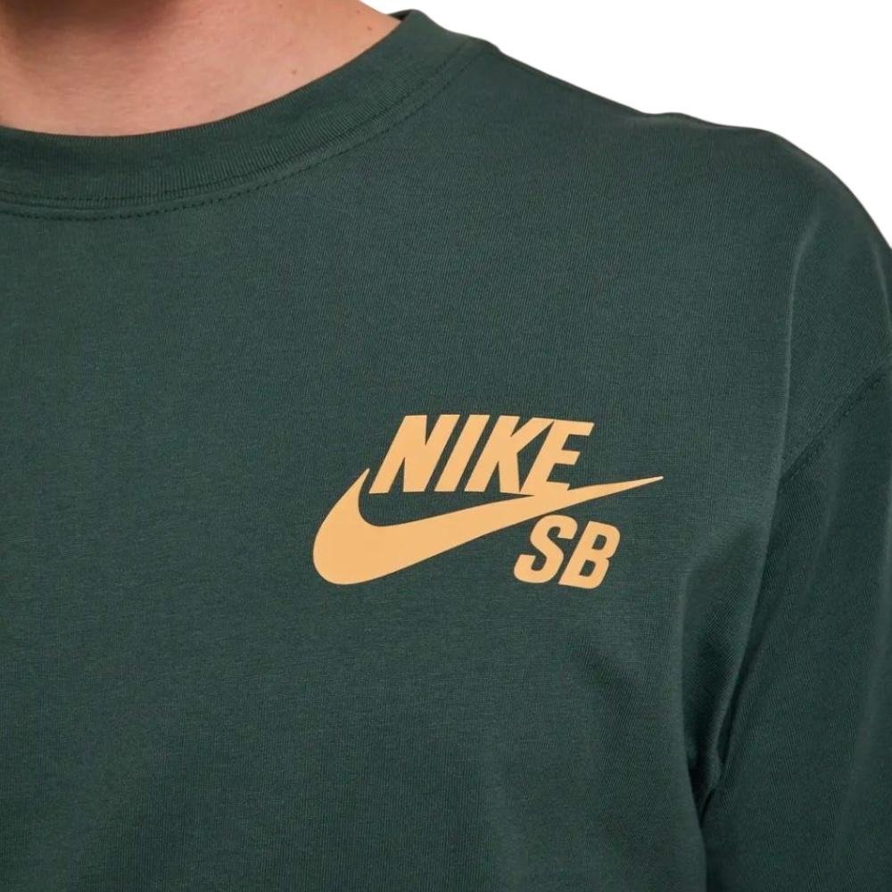 Nike SB M Tee Logo LBR Verde 4